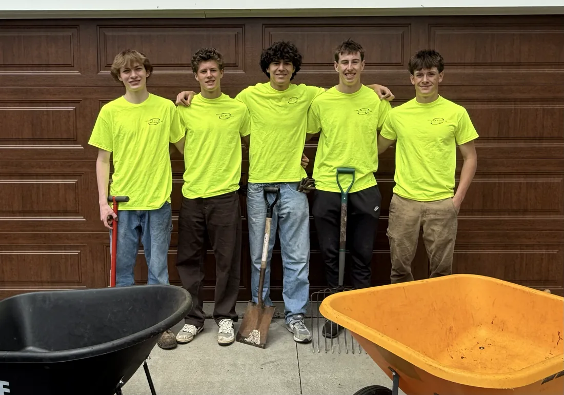 Group photo of the crew